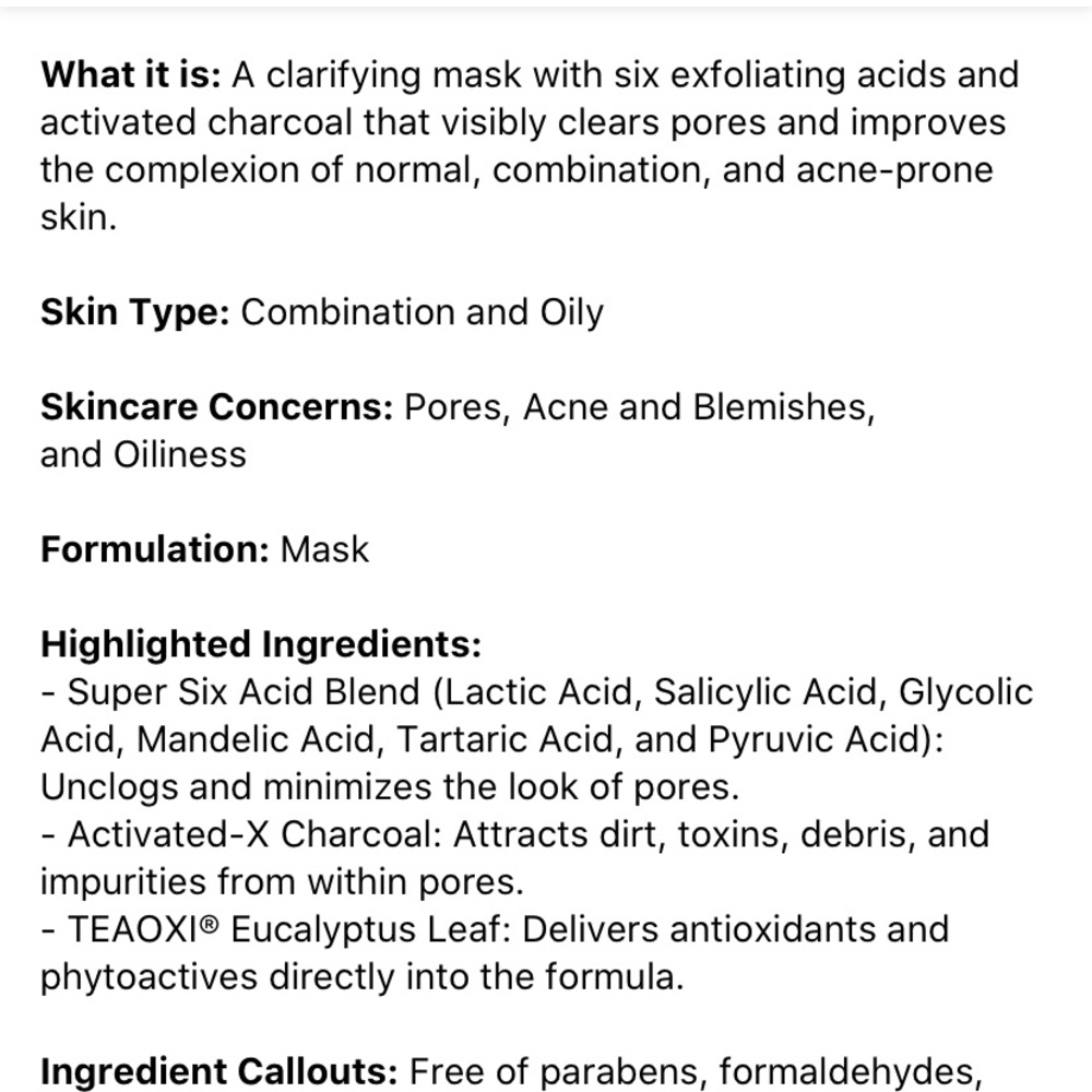 5/$25 • Glamglow Supermud Treatment - Picture 5 of 8